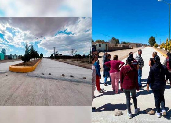 Ramiro Hinojosa supervisa pavimentación con 90% de avance en la colonia Ex Hacienda Zaragoza