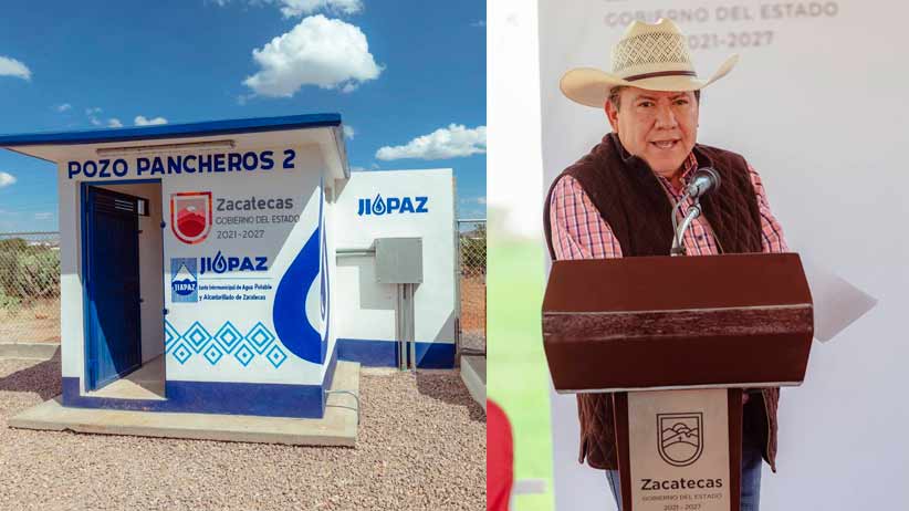 Con 14 pozos y la incorporación de 238 l/seg, es Gobernador David Monreal quien ha dotado más agua a Zacatecas
