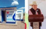 Con 14 pozos y la incorporación de 238 l/seg, es Gobernador David Monreal quien ha dotado más agua a Zacatecas