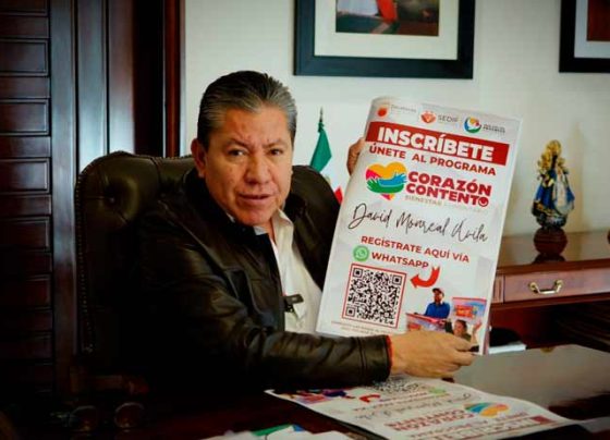 Invita Gobernador David Monreal Ávila a sumarse a beneficios del programa alimentario Corazón Contento