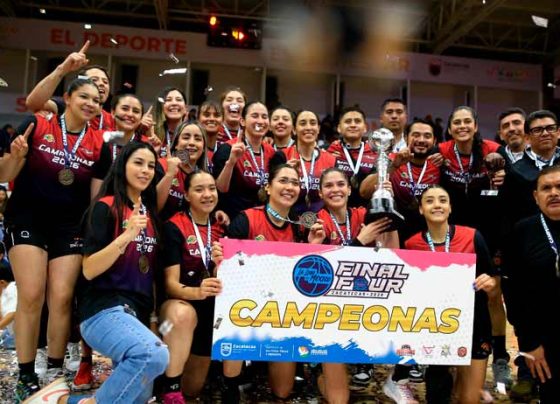 Mineras de Zacatecas, campeonas de la Liga de México de Basquetbol