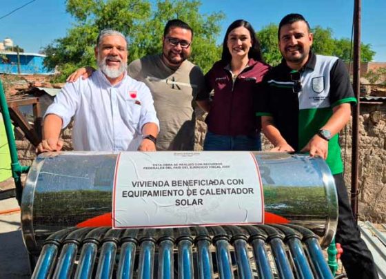 Lleva Gobierno de Zacatecas energía limpia y gratuita a familias, en Cuauhtémoc