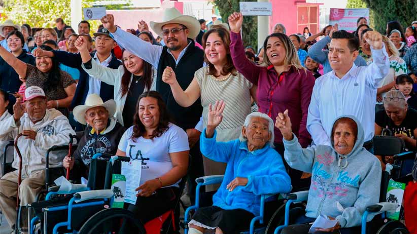Acerca Gobierno del Estado apoyos y servicios a familias de El Salvador, con “Transformando Zacatecas con Valores”