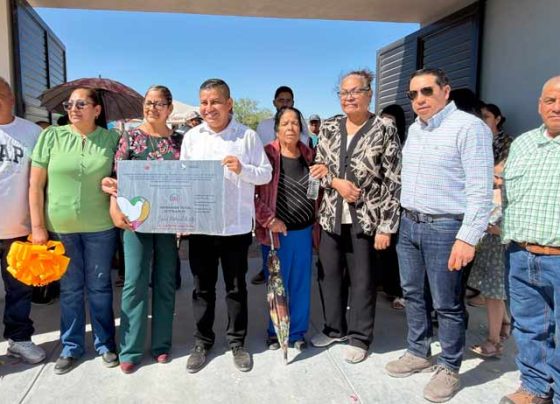 Entregan Gobierno de Zacatecas, Ayuntamiento y migrantes, obras del Programa 2×1 para el progreso de Río Grande