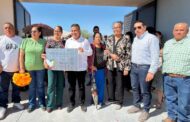 Entregan Gobierno de Zacatecas, Ayuntamiento y migrantes, obras del Programa 2x1 para el progreso de Río Grande