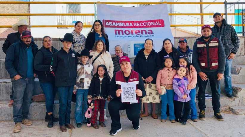 Morena Zacatecas se consolida como el partido-movimiento más importante del estado