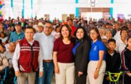 Inaugura Gobierno de Zacatecas comedor escolar y lleva apoyos sociales a familias de Concepción del Oro