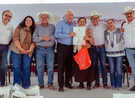 Arranca Gobernador David Monreal ciclo de producción primavera-verano 2026 con entrega de apoyos al campo