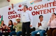 Encabeza Gobernador David Monreal encuentro con comités de Corazón Contento en la región sur de Zacatecas