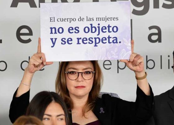 La senadora Verónica Diaz condena el acoso cometido contra la presidenta la Dra. Claudia Sheinbaum