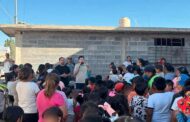 Santos González reafirma trabajo territorial en colonias de Zacatecas y Vetagrande