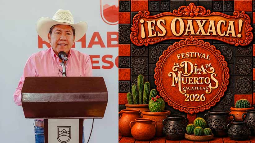 Oaxaca será el estado invitado en el Festival de Día de Muertos 2026 en Zacatecas: Gobernador David Monreal