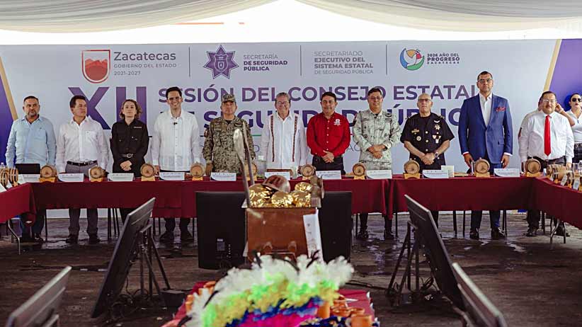 Refrenda Gobernador David Monreal Ávila su compromiso de continuar fortaleciendo la paz y la seguridad en Zacatecas