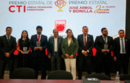 Entrega Gobierno de Zacatecas premios estatales de Ciencia Tecnología e Innovación y José Árbol y Bonilla, al talento joven