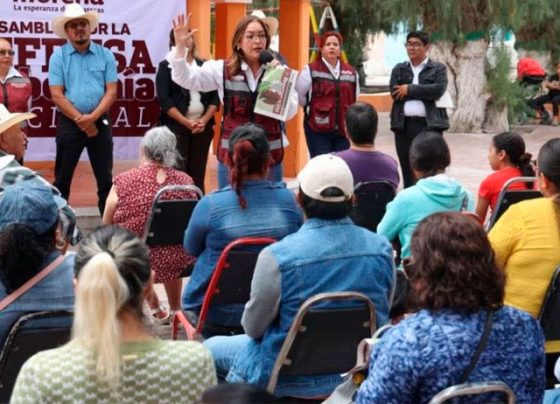 El pueblo de Zacatecas está listo para defender la Transformación y la Soberanía Nacional: Vero Díaz