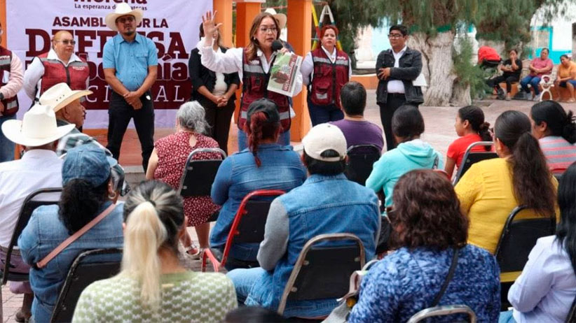 El pueblo de Zacatecas está listo para defender la Transformación y la Soberanía Nacional: Vero Díaz