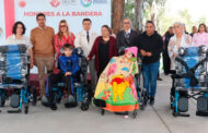 Entrega SEDIF sillas PCA y apoyos económicos para atender necesidades prioritarias de familias zacatecanas