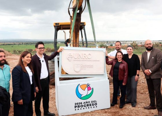 Por gestiones del Gobernador David Monreal, inicia construcción de la Universidad Nacional Rosario Castellanos en Zacatecas