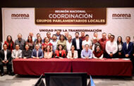 Diputado Santos González participa en reunión nacional de coordinaciones parlamentarias de Morena; refrenda compromiso con la transformación desde Zacatecas