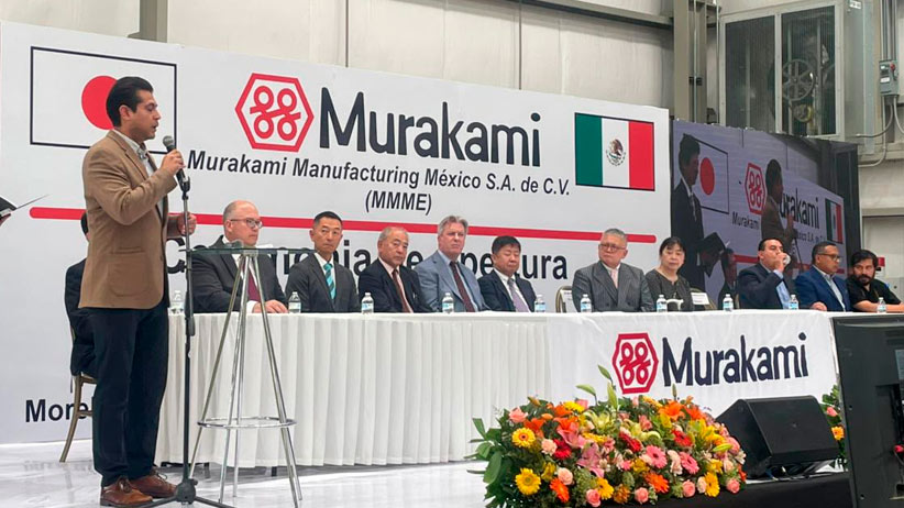 Invierte empresa japonesa Murakami más de 100 millones de pesos para expansión en Zacatecas