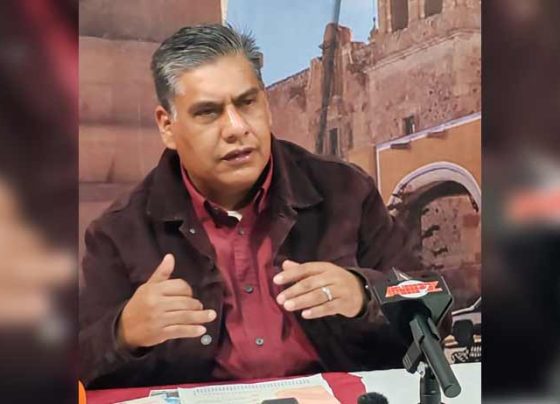 Ramiro Hinojoza da un paso al frente con los trabajadores sindicalizados de Sombrerete: propone pago fraccionado de jubilaciones y lo convierte en compromiso institucional