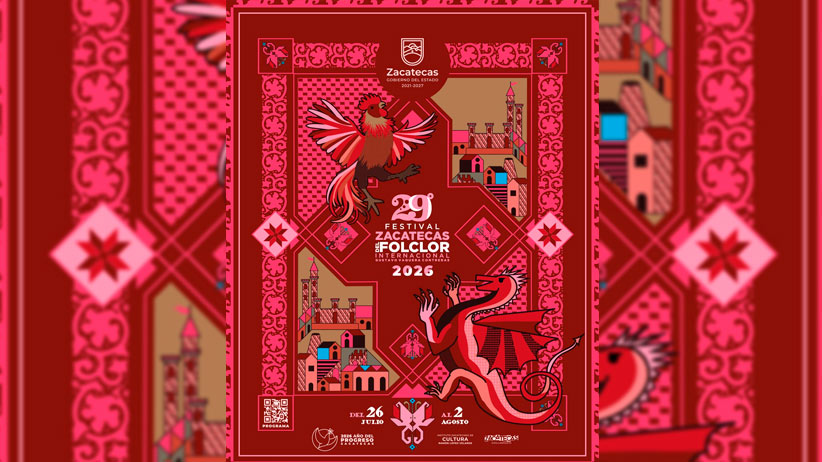 Inicia Gobernador David Monreal cuenta regresiva para el 29° Festival Zacatecas del Folclor Internacional