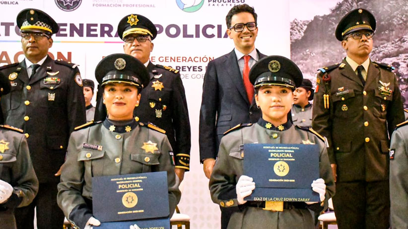 Fortalece SSP formación de juventudes, con graduación de Quinta Generación del Bachillerato General Policial