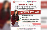 Inician inscripciones gratuitas a la Universidad Nacional Rosario Castellanos en Zacatecas