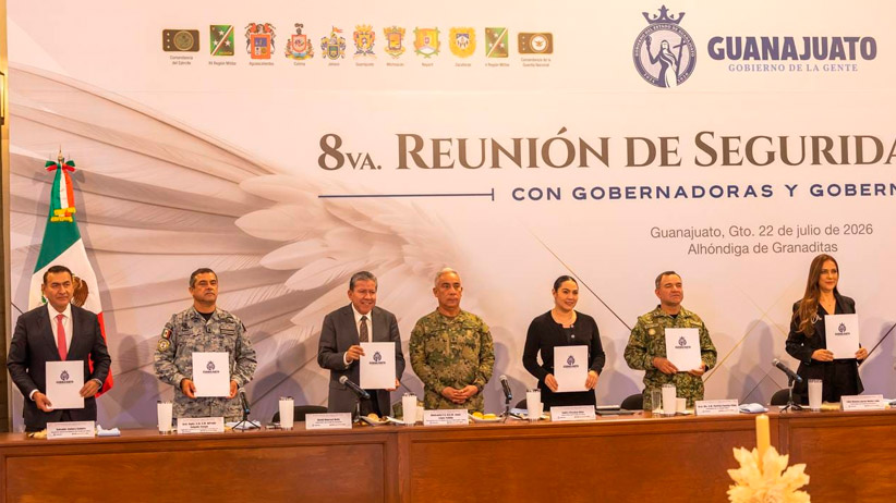 En Reunión de Seguridad Regional, acuerdan gobernadores reforzar operativos en zonas limítrofes de siete estados