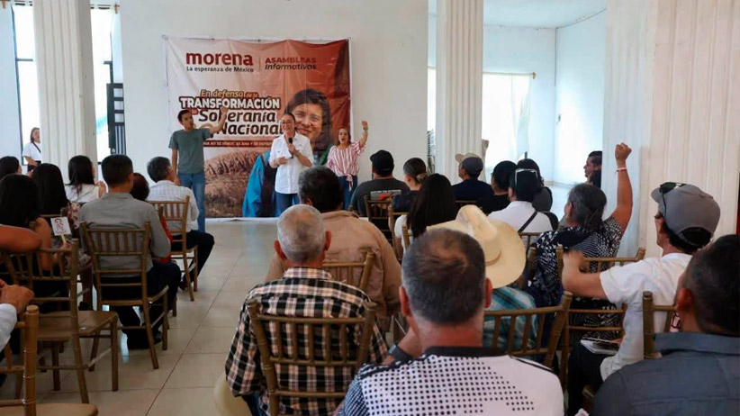 Unidad y organización fortalecerán la Transformación en el sur de Zacatecas: Vero Díaz