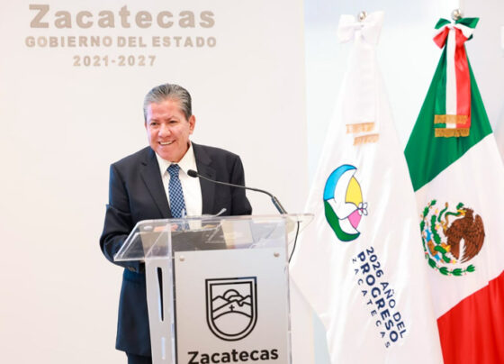 Destaca Gobernador David Monreal exitoso arranque de Festival del Folclor y repunte turístico con 226 vuelos anuales más