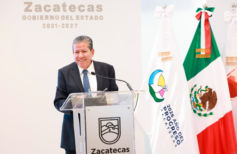 Destaca Gobernador David Monreal exitoso arranque de Festival del Folclor y repunte turístico con 226 vuelos anuales más