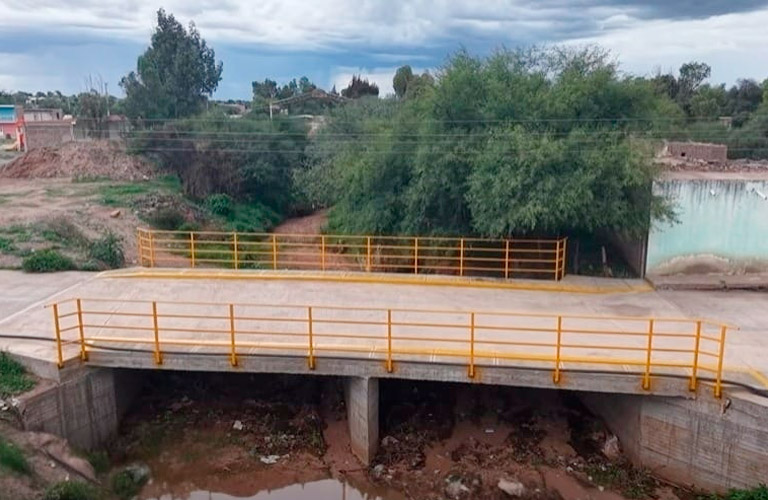 Ignacio Gómez Almaraz fortalece la conectividad rural con la entrega del Puente Vehicular de Cantuna