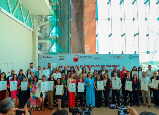 Extiende Gobierno de Zacatecas certificaciones de calidad al sector turístico