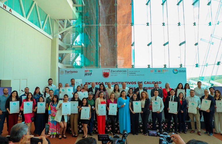 Extiende Gobierno de Zacatecas certificaciones de calidad al sector turístico