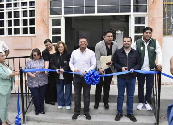 Inauguran oficinas propias y funcionales del SIMAP en Villa de Cos; alcalde Pier Michel Ríos destaca el avance institucional