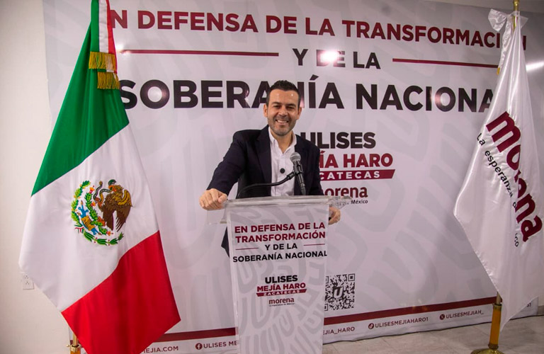Unidad y Honestidad, el camino par fortalecer a Morena: Ulises Mejía