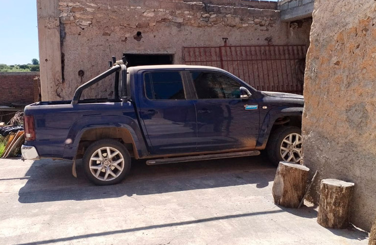 Repelen Fuerzas de Seguridad agresión armada en Calera; aseguran vehículos con reporte de robo y armamento