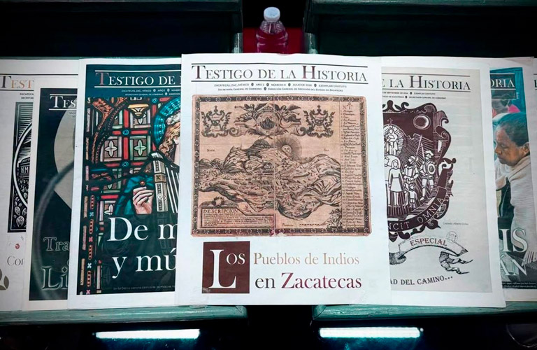 Presenta Gobierno de Zacatecas nuevo número de Testigo de la Historia
