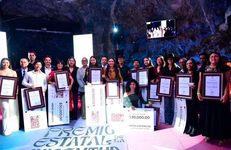Reconoce Gobierno de Zacatecas mérito y talento con Premio Estatal de la Juventud 2026