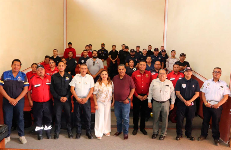 En Sombrerete inauguran el Segundo Encuentro de Actualización para Bomberos – Nivel Intermedio