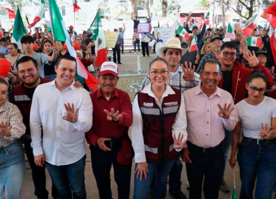 Verónica Díaz destaca fuerza migrante y unidad en defensa de la Transformación desde Villanueva
