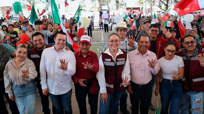 Verónica Díaz destaca fuerza migrante y unidad en defensa de la Transformación desde Villanueva