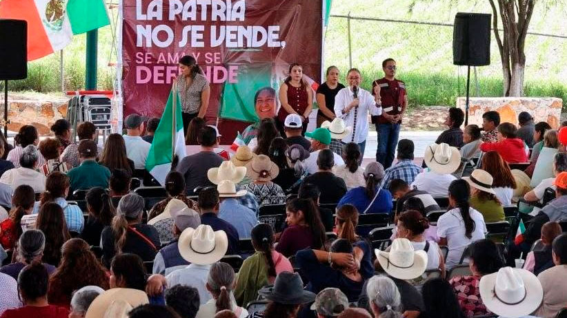 En México mandamos las mexicanas y los mexicanos”: Verónica Díaz llama a defender la soberanía nacional