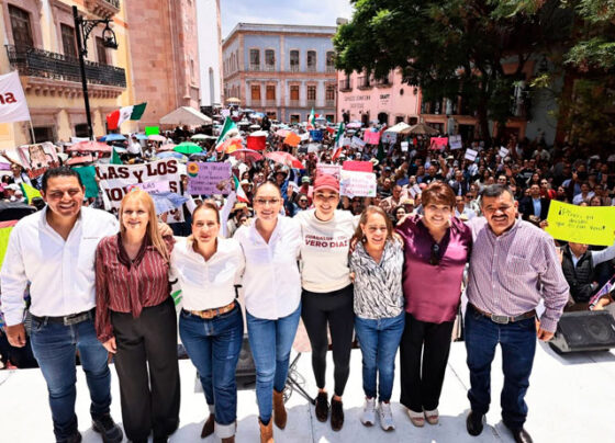 Convoca Verónica Díaz a defender la Transformación y la Soberanía Nacional desde cada municipio de Zacatecas