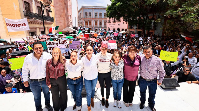 Convoca Verónica Díaz a defender la Transformación y la Soberanía Nacional desde cada municipio de Zacatecas