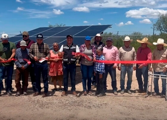 Pier Michel impulsa el uso de energía solar en la comunidad de Charquillos