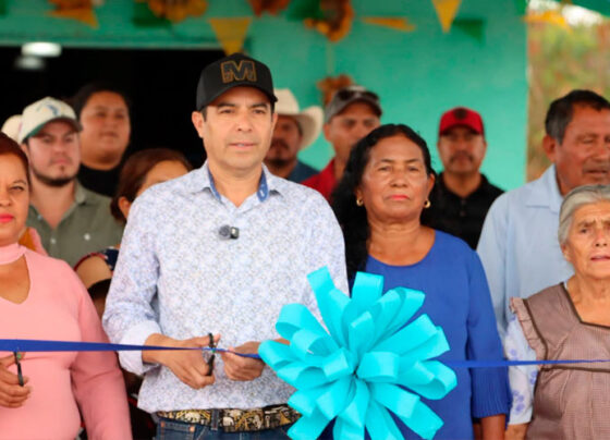 Mario Macías Zúñiga lleva obra y resultados a El Jazmín; Mazapil avanza con hechos
