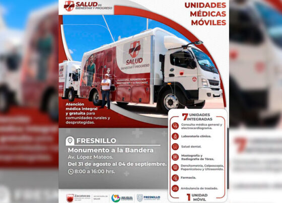 Acerca Gobernador David Monreal servicios médicos gratuitos a población de Fresnillo con Caravana de la Salud 2026