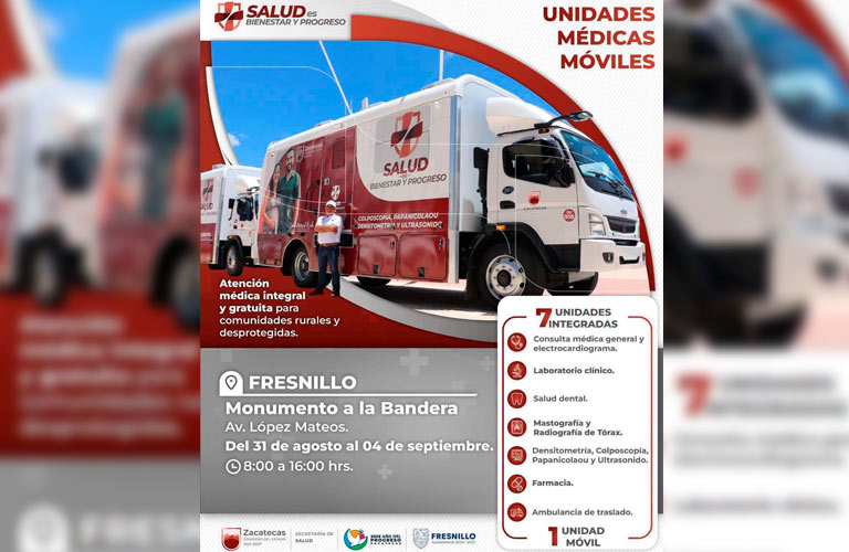 Acerca Gobernador David Monreal servicios médicos gratuitos a población de Fresnillo con Caravana de la Salud 2026